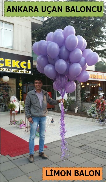 Ankara 50 adet istenilen renkte uan balon  Ankara ankaya iek online iek siparii 